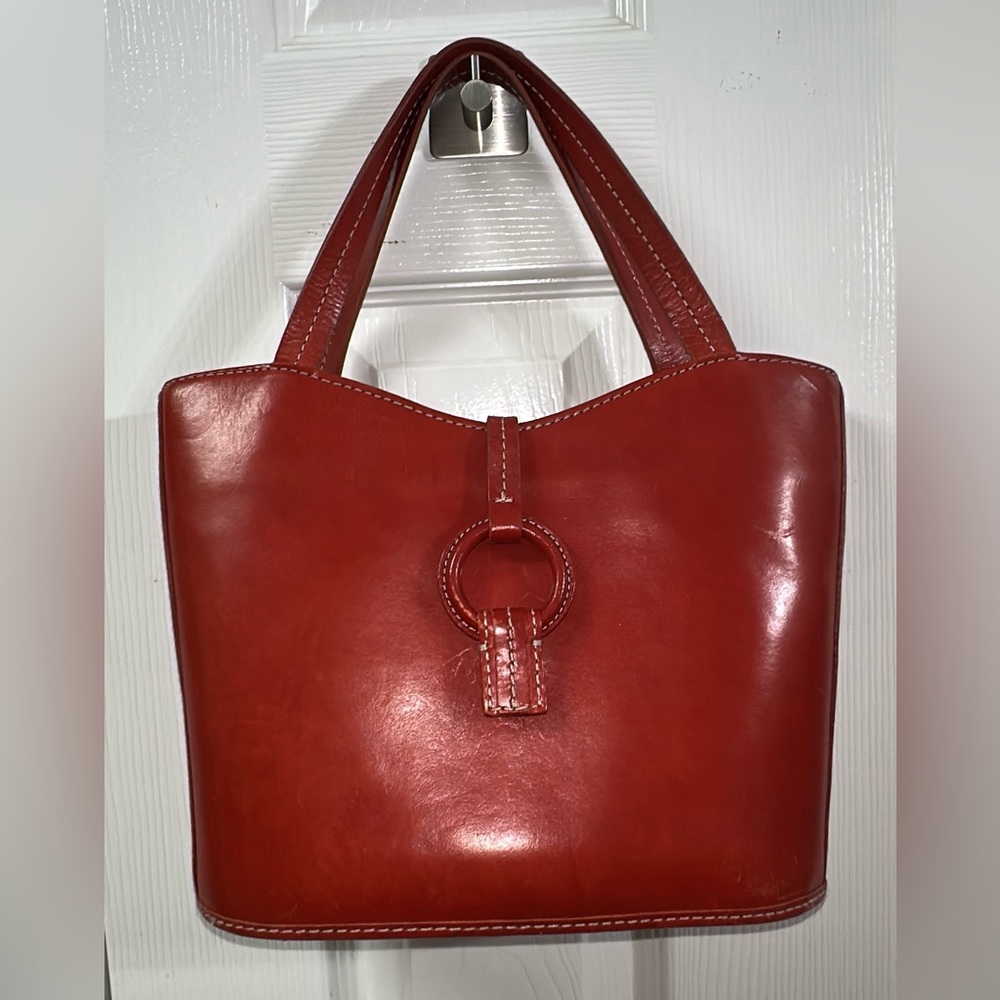 Fossil vintage Leather bag 75082 11x6. (bags14)
